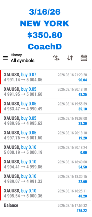 3/16/26 NEW YORK SESSION