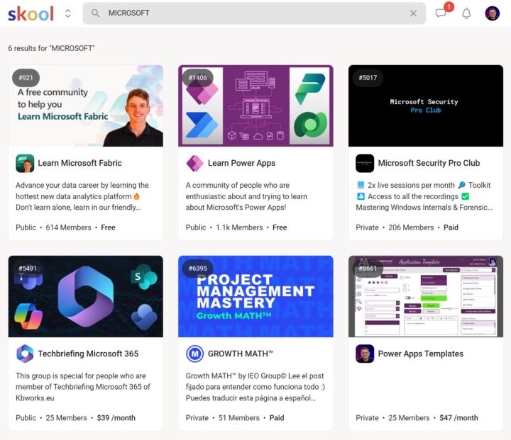 Check out these other Microsoft Skool communities...