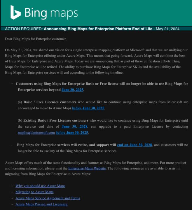 Suitable Free Alternatives to Bing Maps…