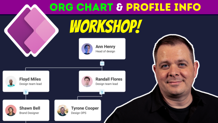 Today's Workshop (Vol. 18): Org Chart & Profile Info