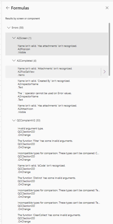 Errors Not errors ?!?