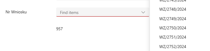 Combobox preview not show all row