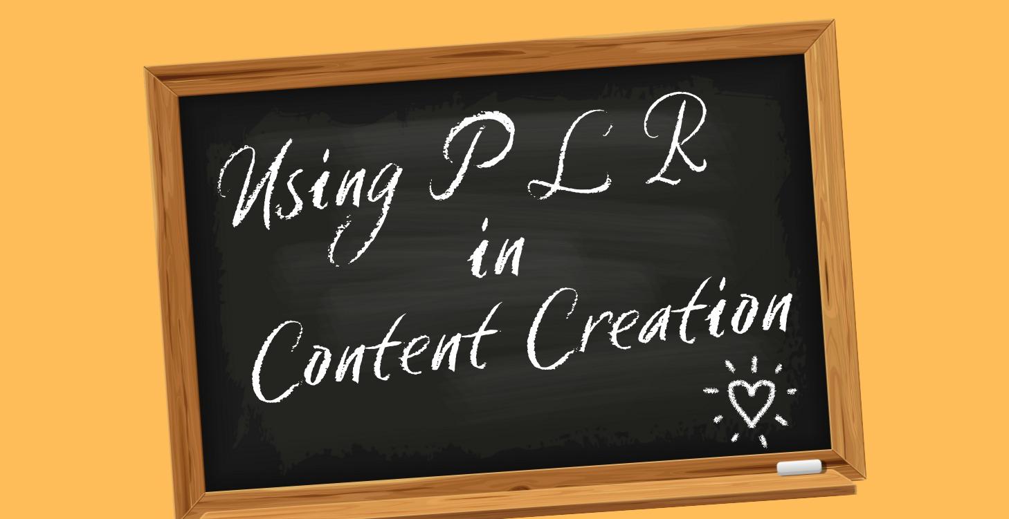 📌 Using PLR In Content Creation