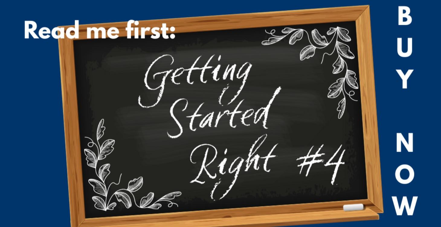 📌 Getting Started Right #4