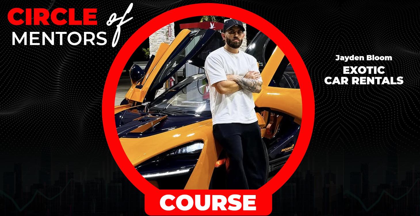 Exotic Car Rental - Inner Circle 1-on-1 Mentorship