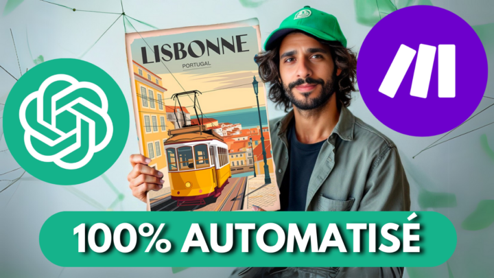 J'ai créé un site d'affiches vintage à 100% avec l'IA !