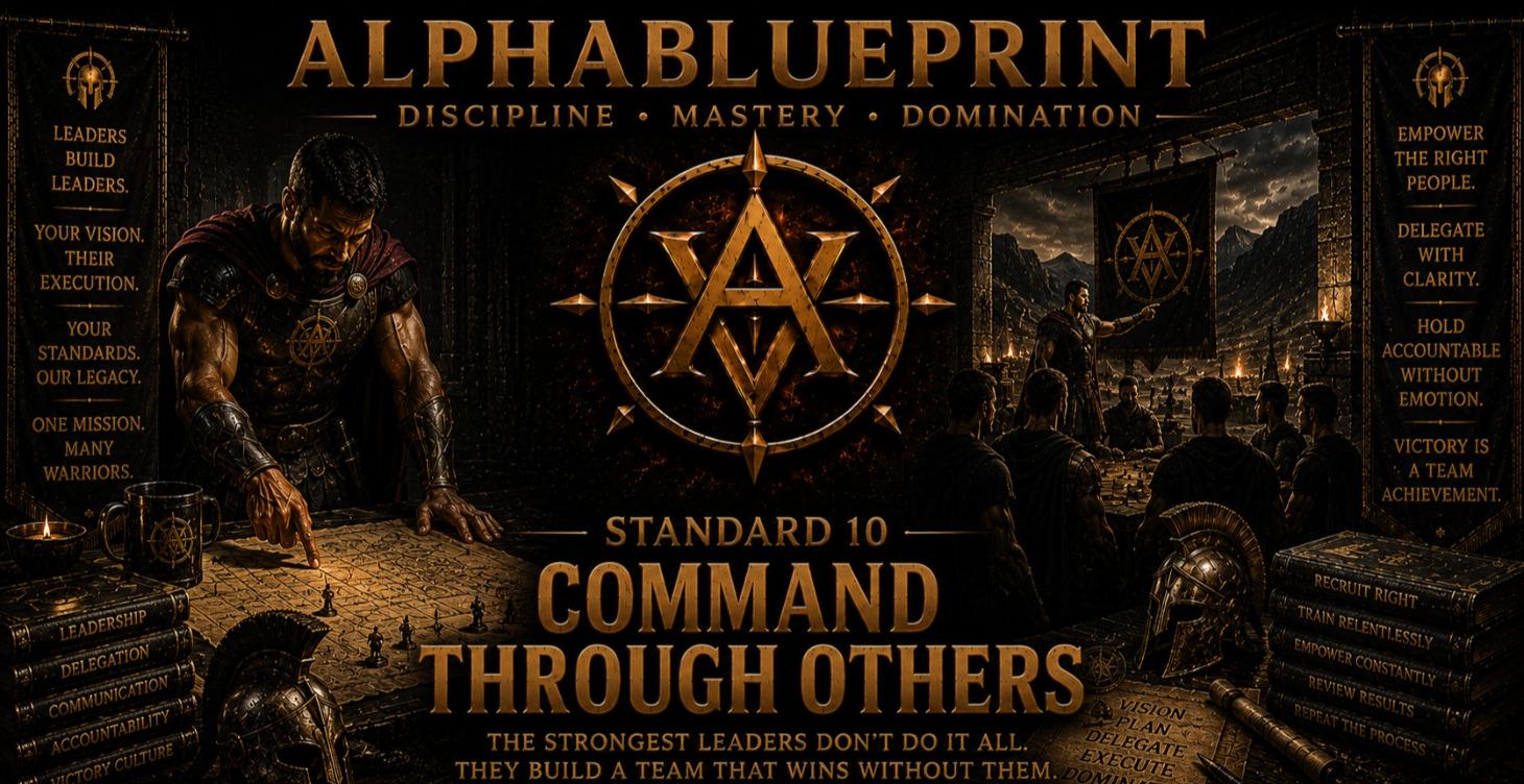 Standard 10: Command Through Others