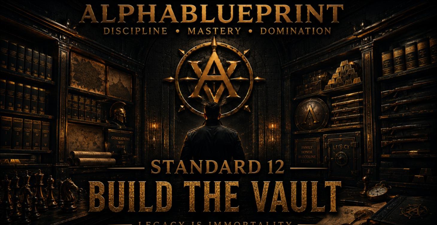 Standard 12: Build the Vault