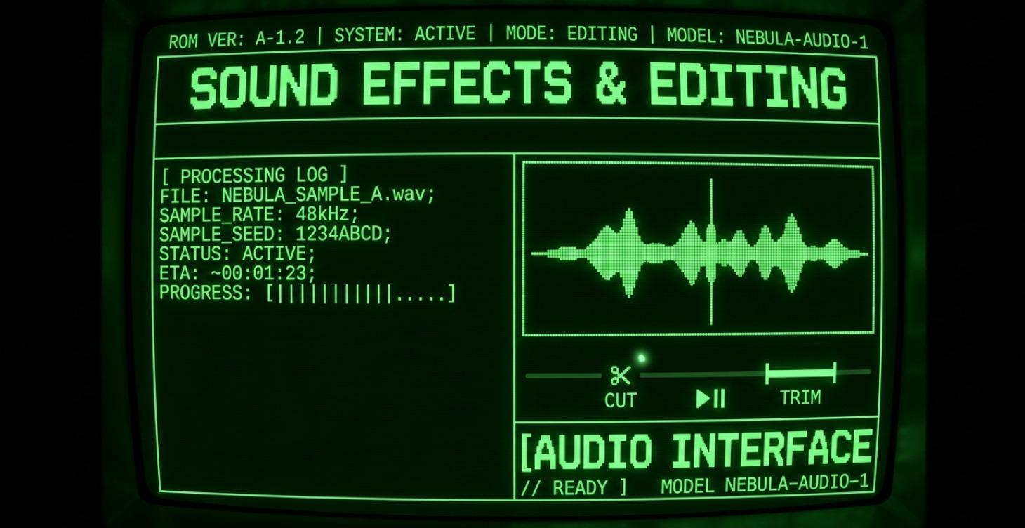 🎧 PHASE 4 - SOUND EFFECTS & EDITING