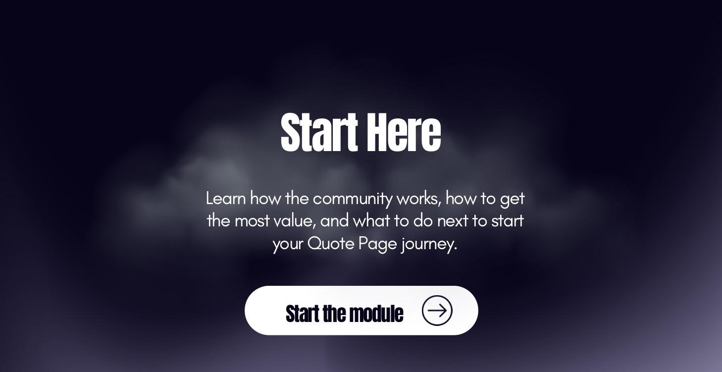 Start Here: Welcome to Paid Through Quotes