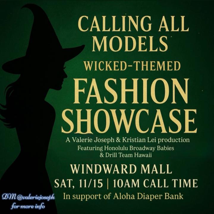 Casting for Valerie Joseph Fashion Showcase!