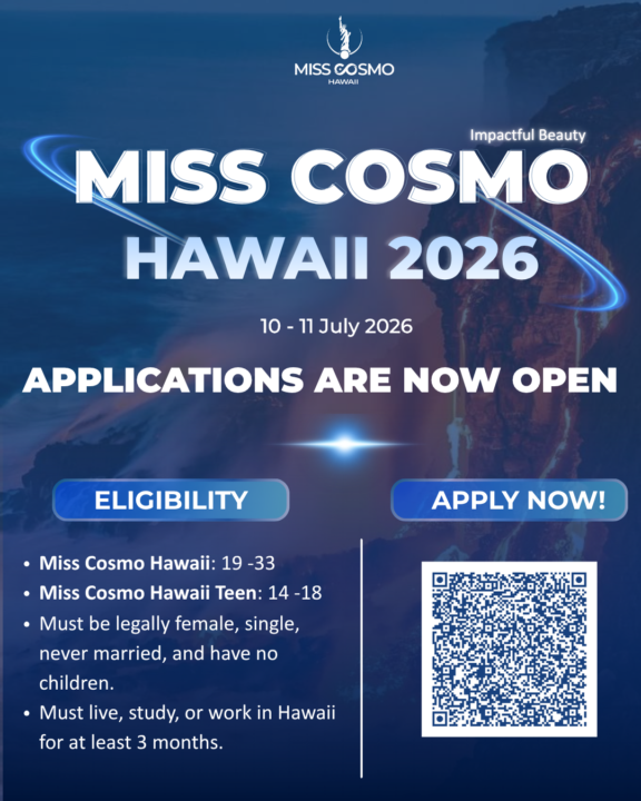 Miss Cosmo Hawaii 2026! 
