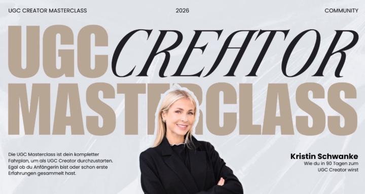 Kristin´s UGC Masterclass