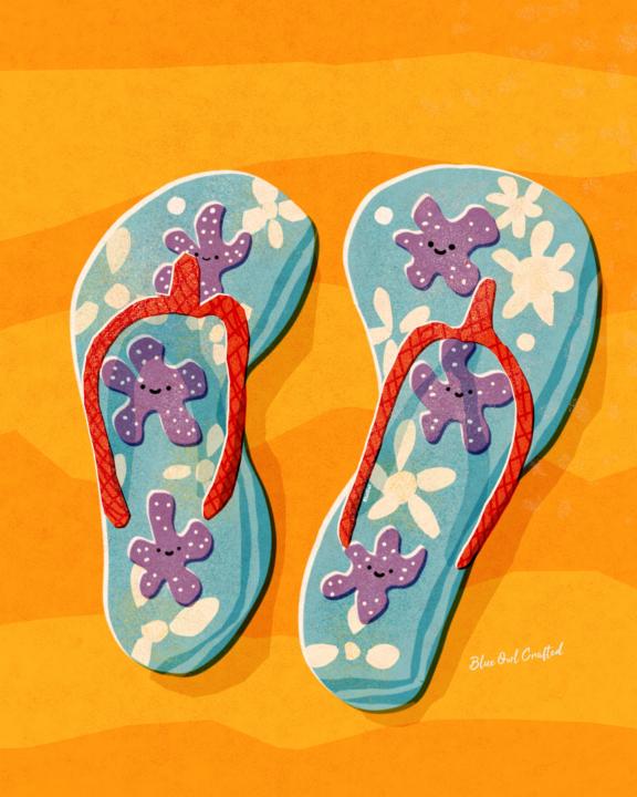 Wonky Flip Flops