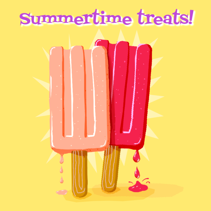 My popsicles are melting!