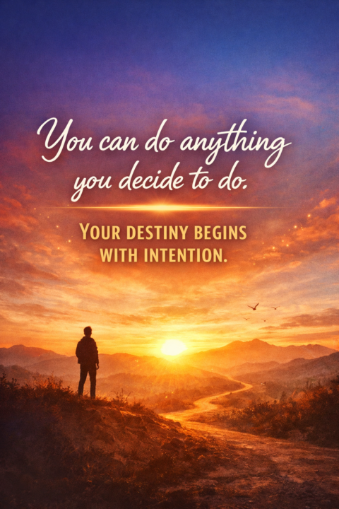 The Power of Intention.