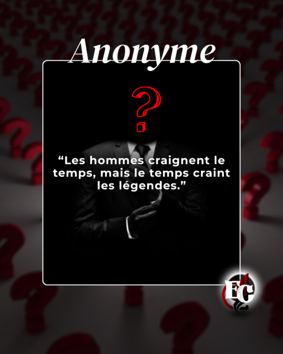 Le temps ne respecte que ceux qui marquent l’histoire🔥