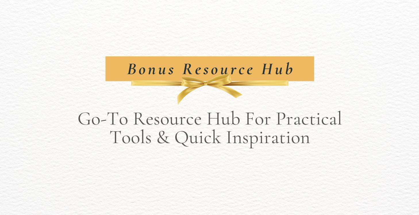 Bonus & Resources: Your Faith-Building Toolkit