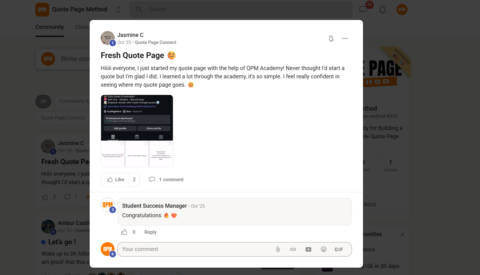 Quote Page Method gallery image
