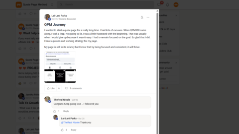 Quote Page Method gallery image