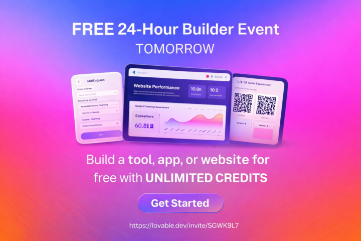 Tomorrow You Can Build Apps and Tools for Free (24 Hours)