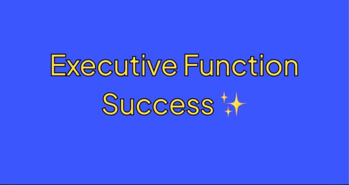 Executive Function Success