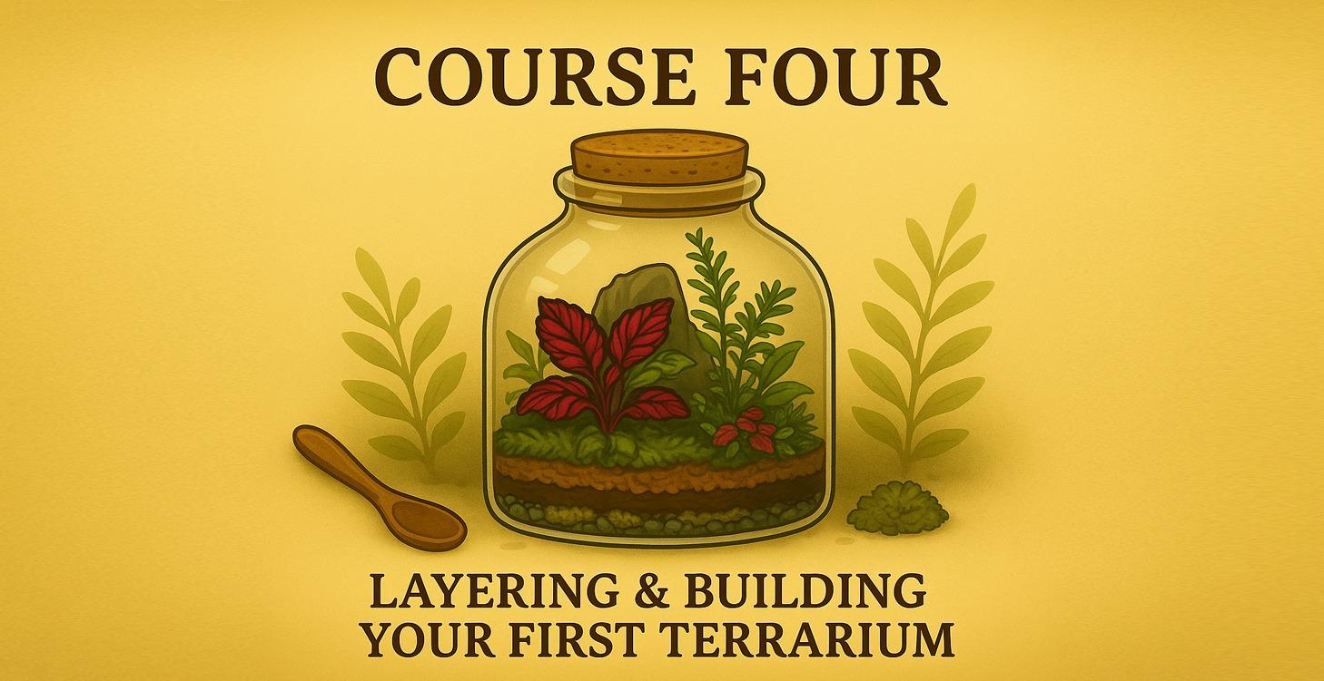 Course 4: Layering & Building Your First Terrarium