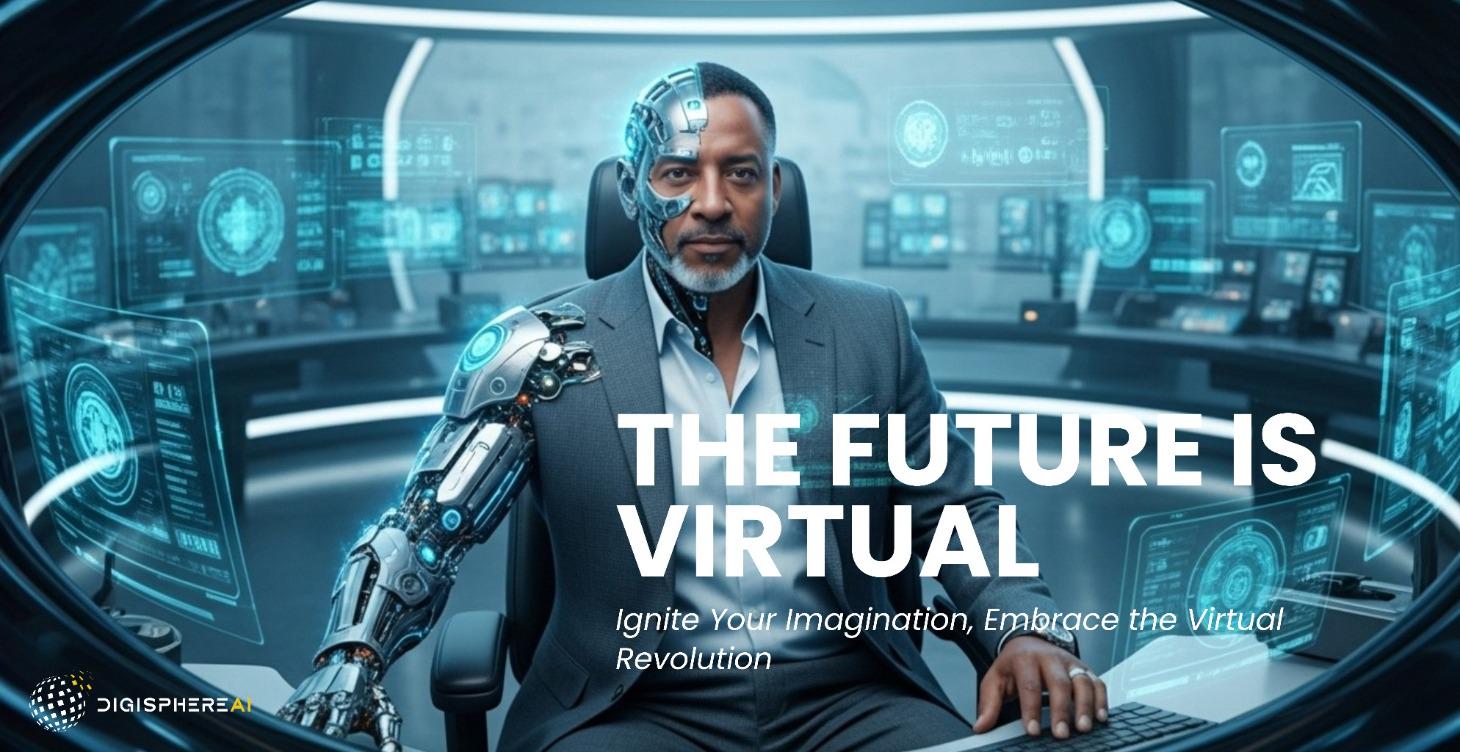 Cyborg Zoom Animation Background