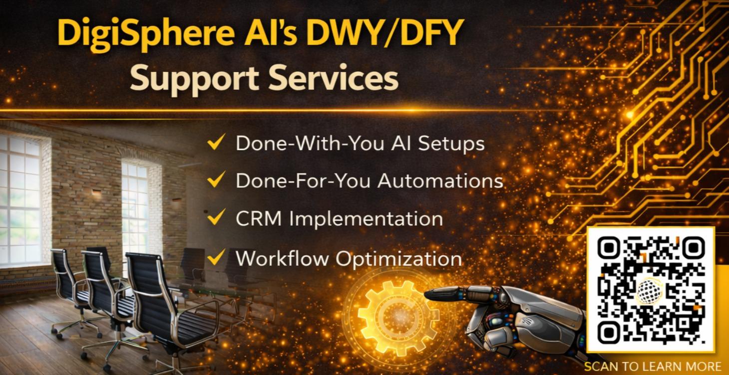 DigiSphere Ai's DWY/DFY Support Services