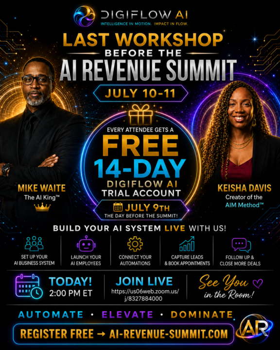 🚨 TODAY at 2PM ET — Final Workshop Before the Summit!