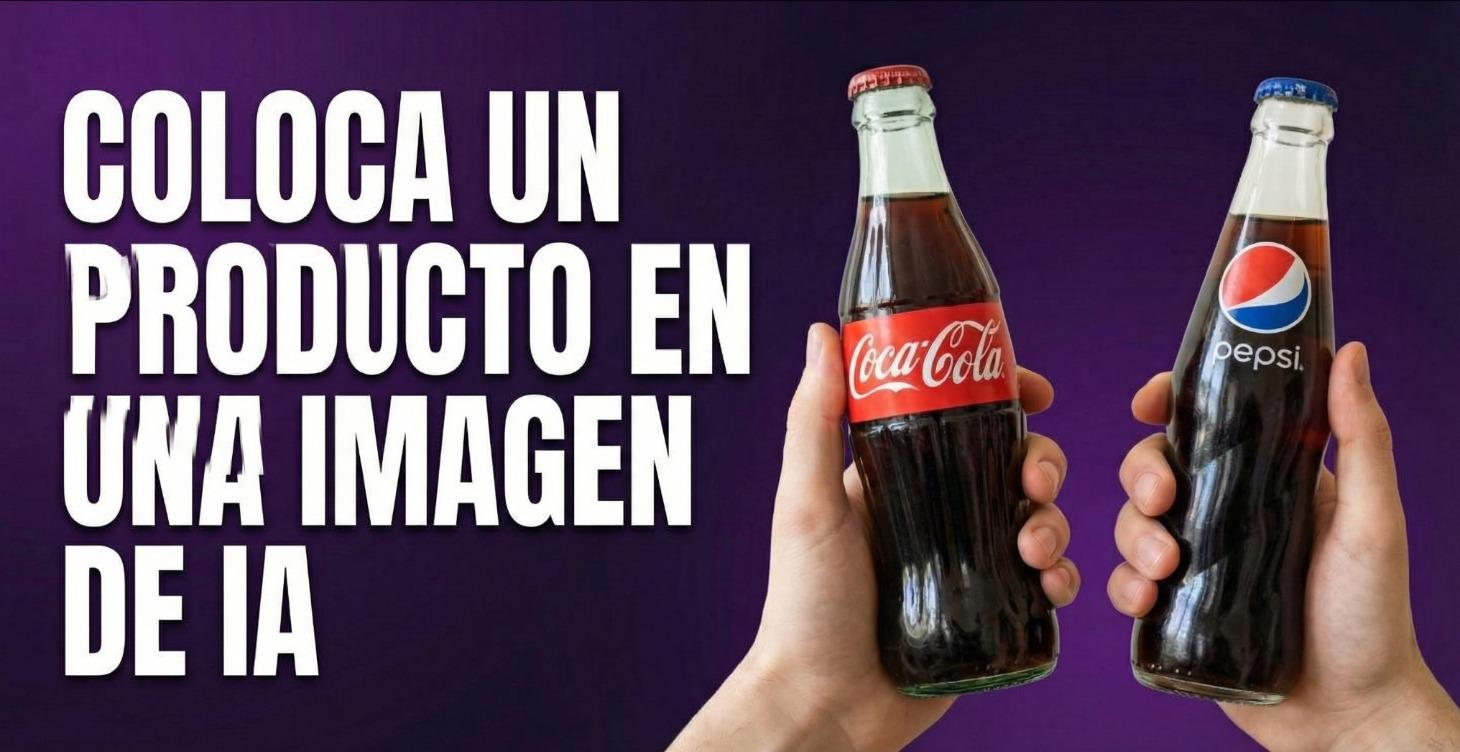 Coloque un producto en una imagen de IA