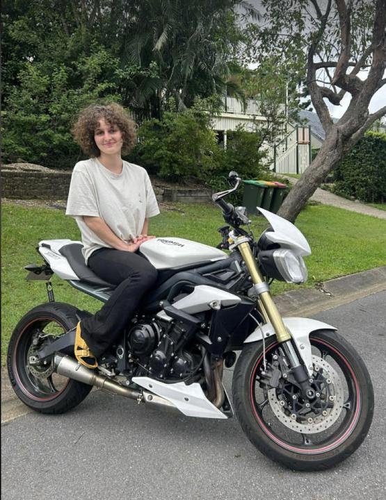 🏍️ Rider of the Week — Emily & Her Triumph Street Triple 660 LAMS