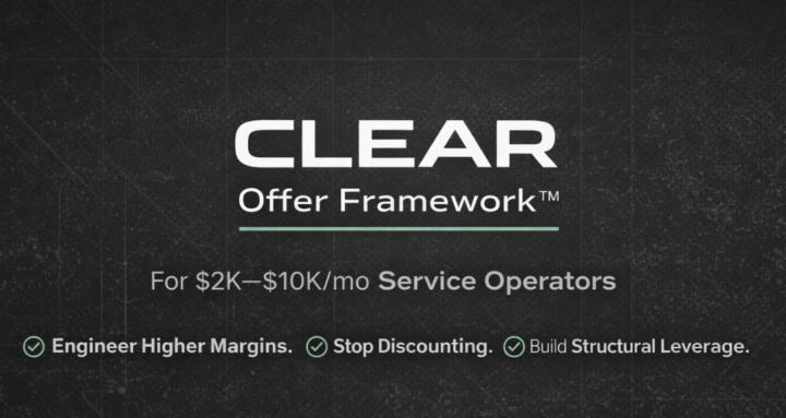 CLEAR Offer Framework™