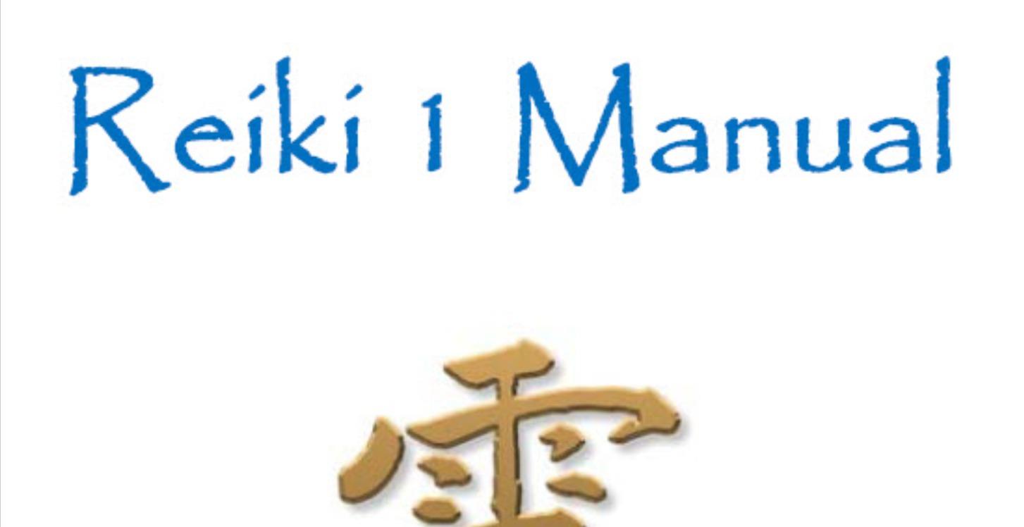 Reiki I Comes with Manual and Teaching Video.