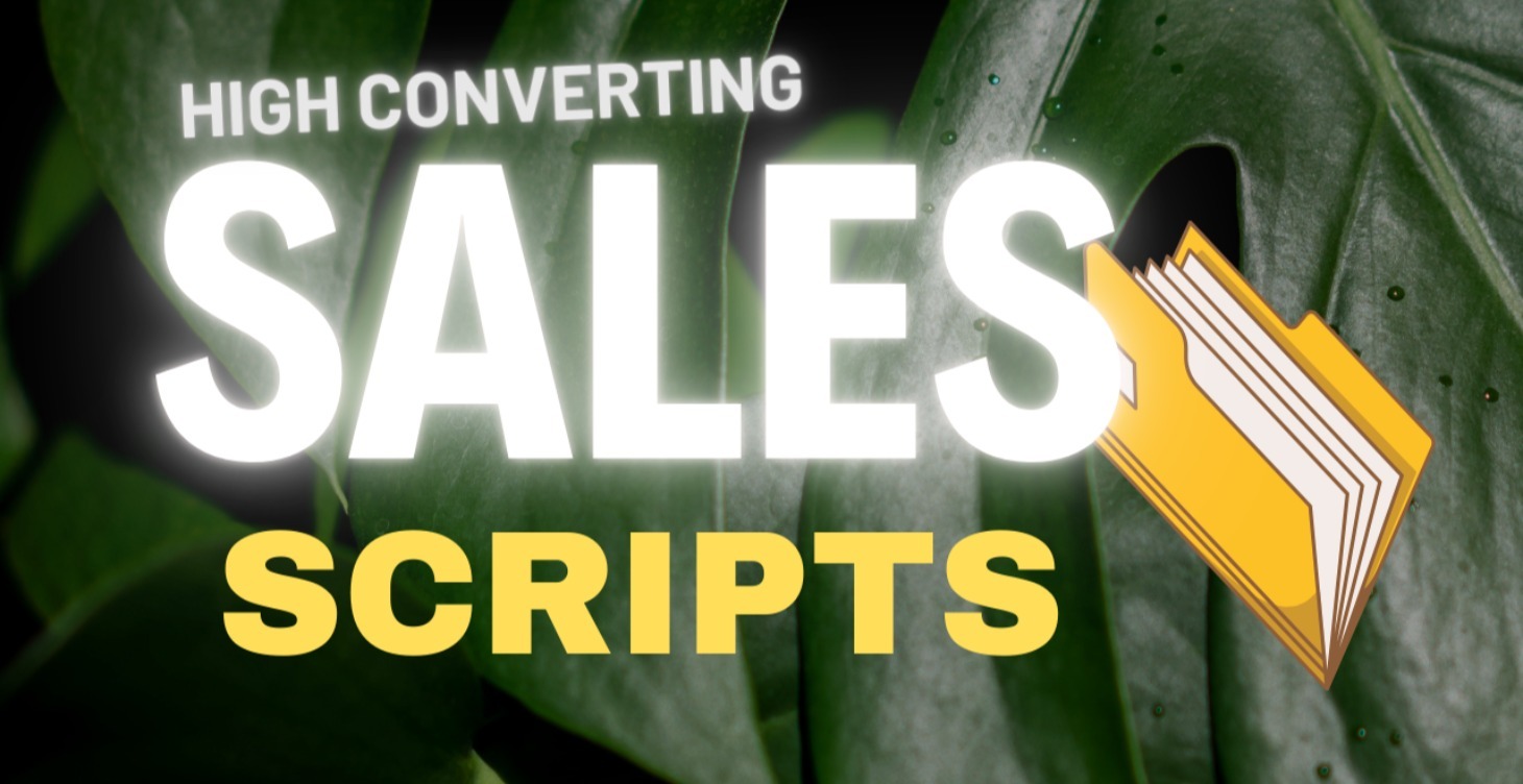 High Converting Sales Scripts