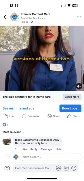 Does this mean I’m famous?