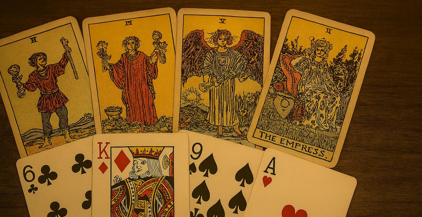 From Playing Cards to Tarot