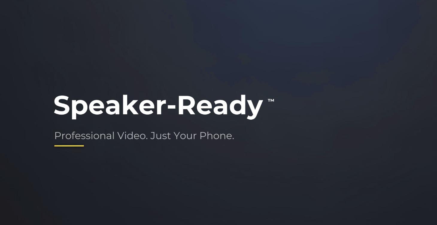 Speaker-Ready