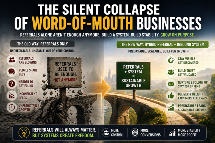 The Silent Collapse of Word-of-Mouth Busiensses