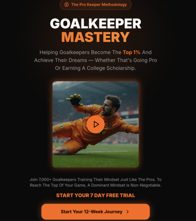 🧤 IT’S LIVE: The Goalkeeper Mastery App Is Finally Here!