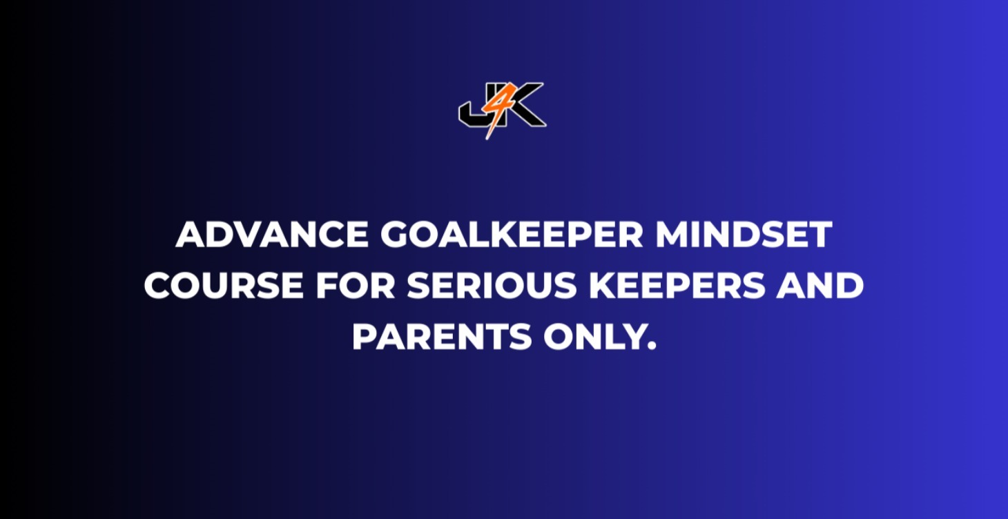Develop A Mindset Like A PRO Keeper