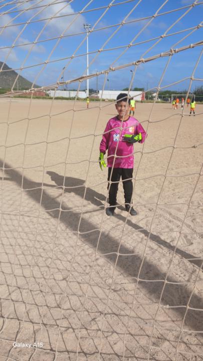 My son the goalkeeper