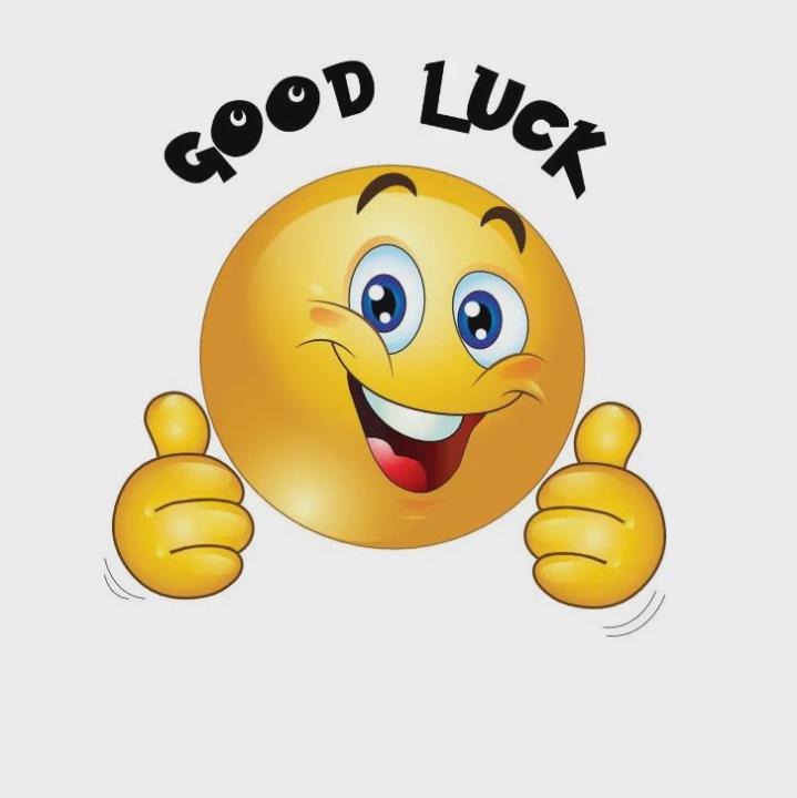 Good luck