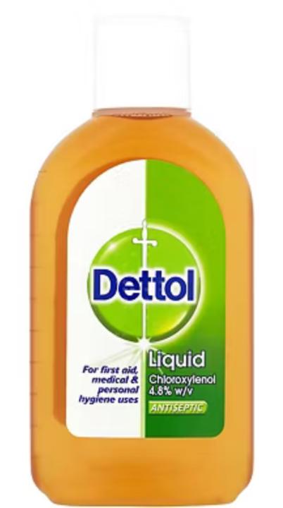 The famous “dettol bath” 