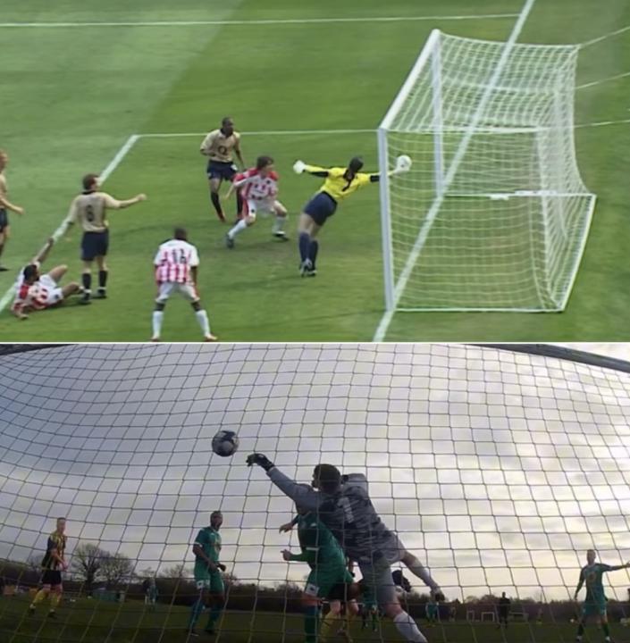 Me V David seaman (thoughts?) video below