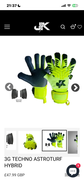 Astro turf gloves 