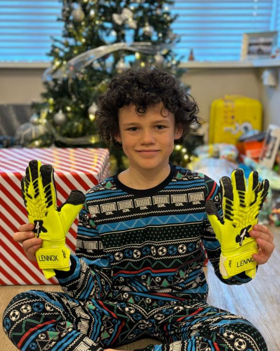 Christmas Gloves from Santa