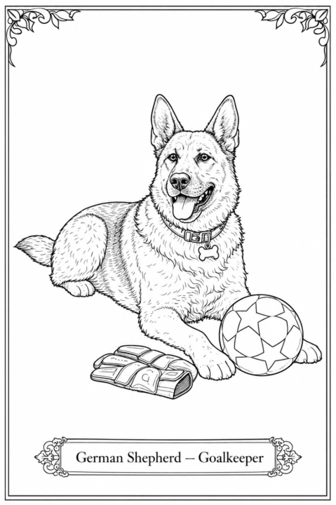 Do your kids use colouring to switch off after football?
