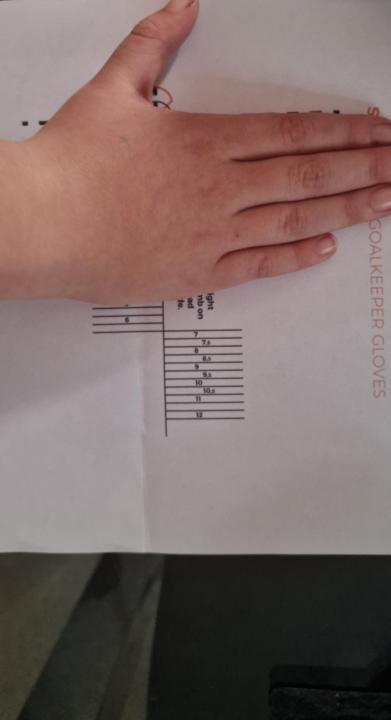 Gloves size help