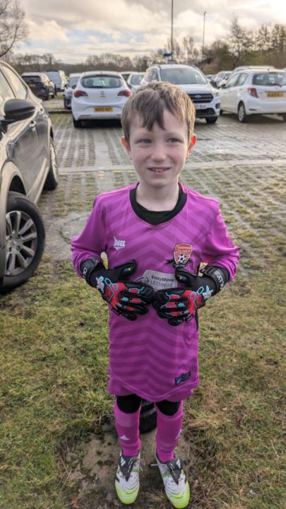 First time in new gloves